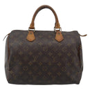 LOUIS VUITTON Monogram Speedy 30 Hand Bag M41526 LV Auth BA13352-13