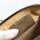 GUCCI GG Supreme Web Sherry Line Bag PVC Beige Gold 904 02 047 Auth BA13353-20