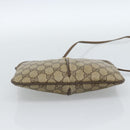 GUCCI GG Supreme Web Sherry Line Bag PVC Beige Gold 904 02 047 Auth BA13353-9