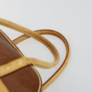 LOUIS VUITTON Monogram Vernis Tompkins Square Bag Bronze M91103 LV Auth BA13355-14