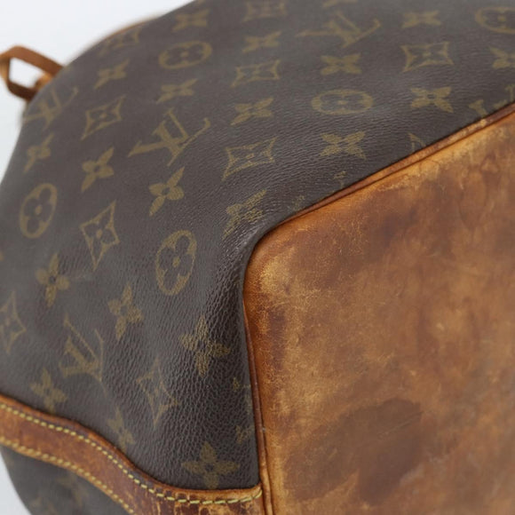 LOUIS VUITTON Monogram Petit Noe Shoulder Bag M42226 LV Auth BA13359