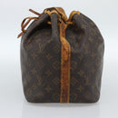 LOUIS VUITTON Monogram Petit Noe Shoulder Bag M42226 LV Auth BA13359-3