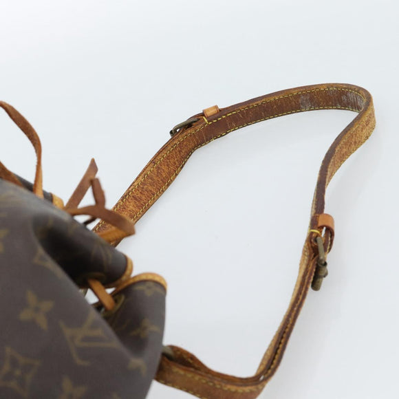 LOUIS VUITTON Monogram Petit Noe Shoulder Bag M42226 LV Auth BA13359