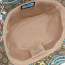 GUCCI GG Supreme Disney Donald Duck Hat PVC M Beige Auth BA13368SM-10