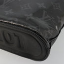 LOUIS VUITTON Monogram Eclipse Glaze Pochette Cosmos Black M63373 Auth BA13371-15