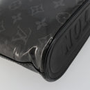 LOUIS VUITTON Monogram Eclipse Glaze Pochette Cosmos Black M63373 Auth BA13371-16