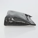 LOUIS VUITTON Monogram Eclipse Glaze Pochette Cosmos Black M63373 Auth BA13371-3