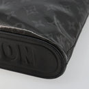 LOUIS VUITTON Monogram Eclipse Glaze Pochette Cosmos Black M63373 Auth BA13371-7