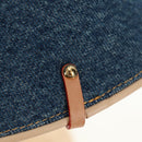 LOUIS VUITTON Hat Denim Blue M7154M LV Auth BA13373SM-5