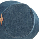 LOUIS VUITTON Hat Denim Blue M7154M LV Auth BA13373SM-7