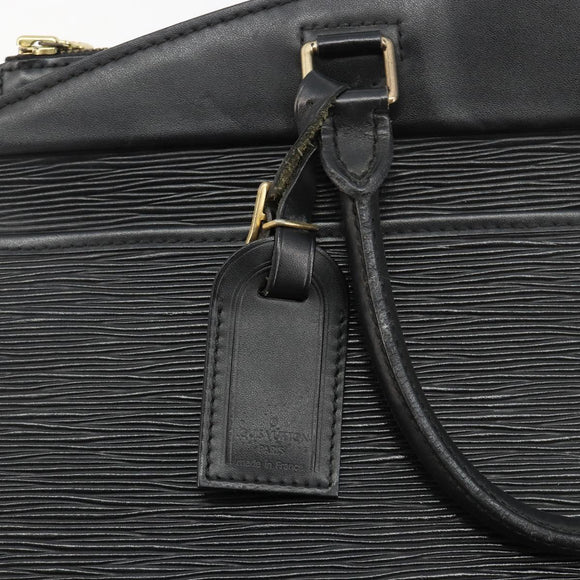 LOUIS VUITTON Epi Riviera Hand Bag Black M48182 LV Auth BA13374