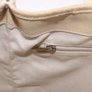 Salvatore Ferragamo Gancini Handtas Leer PVC Roze Zilver Orig. BA13376-19