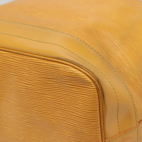 LOUIS VUITTON Epi Noe Shoulder Bag Tassili Yellow M44009 LV Auth BA1338