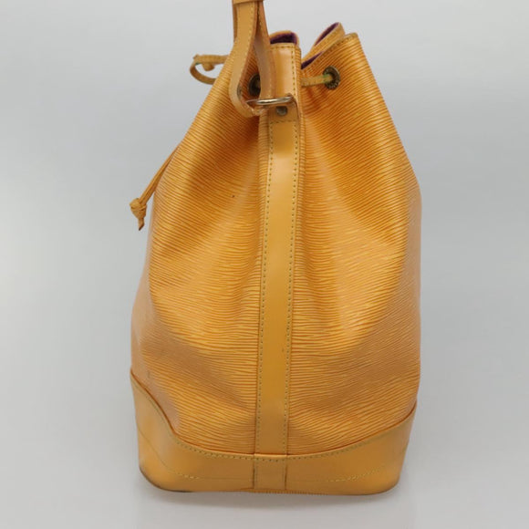 LOUIS VUITTON Epi Noe Shoulder Bag Tassili Yellow M44009 LV Auth BA1338