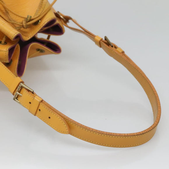 LOUIS VUITTON Epi Noe Shoulder Bag Tassili Yellow M44009 LV Auth BA1338