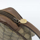 GUCCI GG Supreme Clutch Bag PVC Beige Gold 018 123 6021 Auth BA13380-9