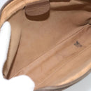 GUCCI GG Supreme Clutch Bag PVC Beige Gold 018 123 6021 Auth BA13380-10