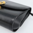 GUCCI Umhängetasche Leder Schwarz Gold Original BA13381-10