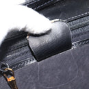 GUCCI Umhängetasche Leder Schwarz Gold Original BA13381-12