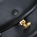 GUCCI Umhängetasche Leder Schwarz Gold Original BA13381-24