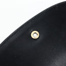 GUCCI Umhängetasche Leder Schwarz Gold Original BA13381-26