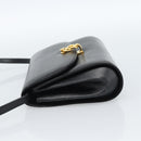 GUCCI Umhängetasche Leder Schwarz Gold Original BA13381-3