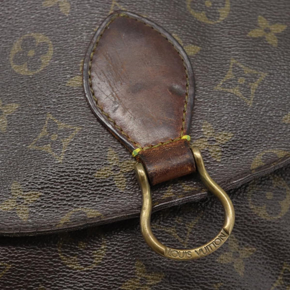 LOUIS VUITTON Monogram Saint Cloud GM Shoulder Bag M51242 LV Auth BA13383