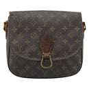 LOUIS VUITTON Monogram Saint Cloud GM Shoulder Bag M51242 LV Auth BA13383-2