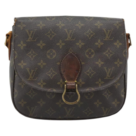 LOUIS VUITTON Monogram Saint Cloud GM Shoulder Bag M51242 LV Auth BA13383