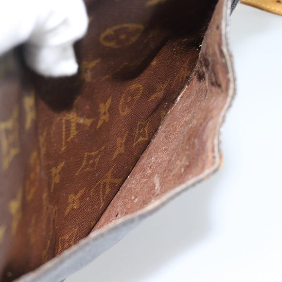 LOUIS VUITTON Monogram Saint Cloud GM Shoulder Bag M51242 LV Auth BA13383