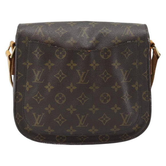 LOUIS VUITTON Monogram Saint Cloud GM Shoulder Bag M51242 LV Auth BA13383