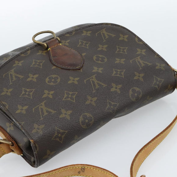 LOUIS VUITTON Monogram Saint Cloud GM Schoudertas M51242 LV Auth BA13383