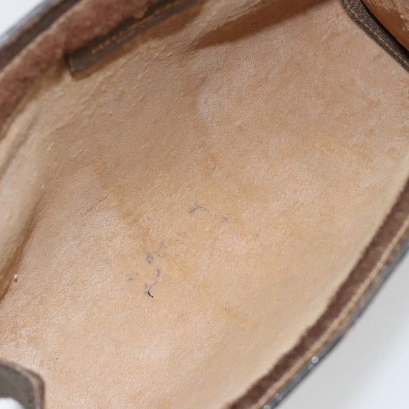 GUCCI GG Supreme Web Sherry Line Clutch Bag PVC Beige 67 014 2125 Auth BA13385