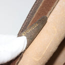 GUCCI GG Supreme Web Sherry Line Clutch Bag PVC Beige 67 014 2125 Auth BA13385-12