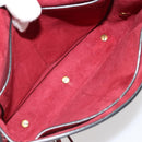 Christian Dior Shoulder Bag Leather 2way Red Gold Auth BA13390A-20
