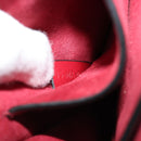 Christian Dior Shoulder Bag Leather 2way Red Gold Auth BA13390A-25