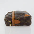 LOUIS VUITTON Monogram Compiegne 28 Clutch Bag M51845 LV Auth BA13393-4