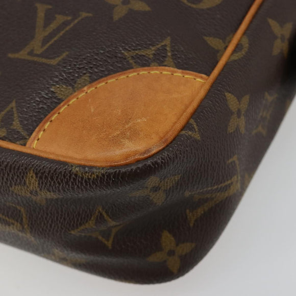 LOUIS VUITTON Monogram Compiegne 28 Clutch Bag M51845 LV Auth BA13393