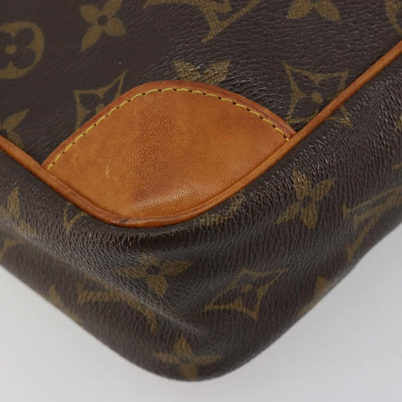 LOUIS VUITTON Monogram Compiegne 28 Clutch Bag M51845 LV Auth BA13393