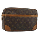 LOUIS VUITTON Monogram Compiegne 28 Clutch Bag M51845 LV Auth BA13395-1
