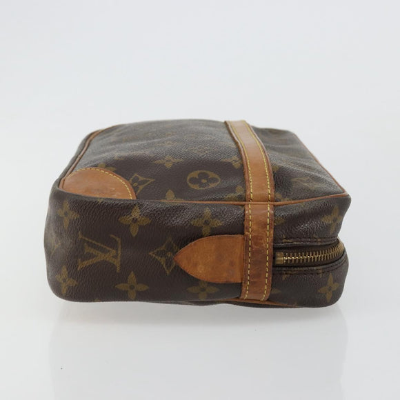 LOUIS VUITTON Monogram Compiegne 28 Clutch Bag M51845 LV Auth BA13395