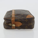 LOUIS VUITTON Monogram Compiegne 28 Clutch Bag M51845 LV Auth BA13395-4