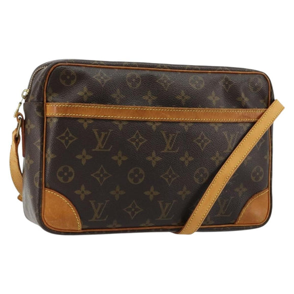 LOUIS VUITTON Monogram Trocadero 30 Shoulder Bag M51272 LV Auth BA13396