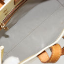 LOUIS VUITTON Monogram Vernis Reade PM Hand Bag Perle M91336 LV Auth BA13397-11