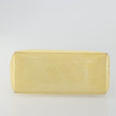 LOUIS VUITTON Monogram Vernis Reade PM Hand Bag Perle M91336 LV Auth BA13397-5
