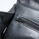 BALLY Chain Shoulder Bag Leather Black Gold Auth BA13398A-22