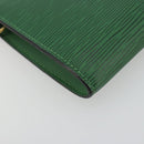 LOUIS VUITTON Epi Pochette Accessoires Pouch Green M52984 LV Auth BA13400-14