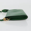 LOUIS VUITTON Epi Pochette Accessoires Pouch Green M52984 LV Auth BA13400-4