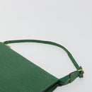 LOUIS VUITTON Epi Pochette Accessoires Pouch Green M52984 LV Auth BA13400-8