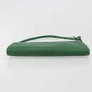 LOUIS VUITTON Epi Pochette Accessoires Pouch Green M52984 LV Auth BA13400-5